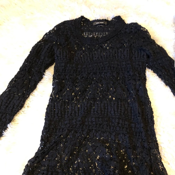 Isabel Marant Black Lace Top - Picture 2 of 9